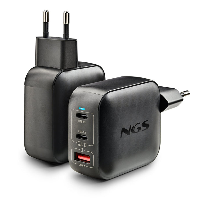 EAN 8435430627008 - NGS NGS-ACCESORIOS-0289 cargador de dispositivo móvil Universal Negro Corriente alterna Carga rápida Inte imagen 2