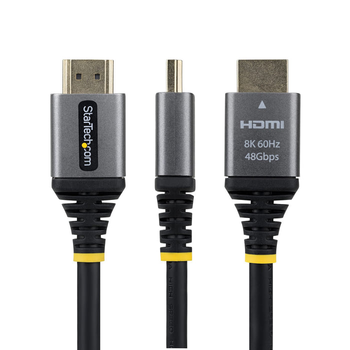 EAN 65030923835 - StarTech.com HDMM21V1F cable HDMI HDMI tipo A (Estándar) Negro, Plata imagen 3