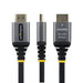 EAN 65030923835 - StarTech.com HDMM21V1F cable HDMI HDMI tipo A (Estándar) Negro, Plata imagen 3