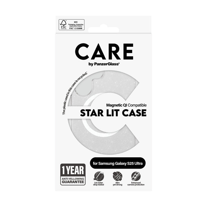 EAN 5715685016820 - PanzerGlass CARE™ by ® Urban Combat Case Star Lit w. White Qi Compatible Samsung Galaxy S25 Ultra funda p imagen 3