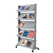 EAN 3660141880656 - PaperFlow K502555 estante para revistas Metal, Plástico Gris imagen 1