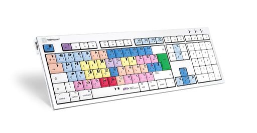 EAN 5707795015169 - Logickeyboard LKB-MCOM4-CWMU-FR teclado Oficina USB AZERTY Francés Multicolor imagen 1