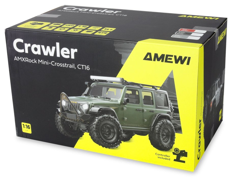 EAN 4262500342745 - Amewi 22722 modelo controlado por radio Camión oruga Motor eléctrico 1:16 imagen 11
