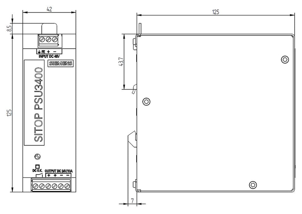 EAN 4025515155461 - Siemens 6EP3234-0TA00-0AY0 unidad de fuente de alimentación para laboratorio imagen 5