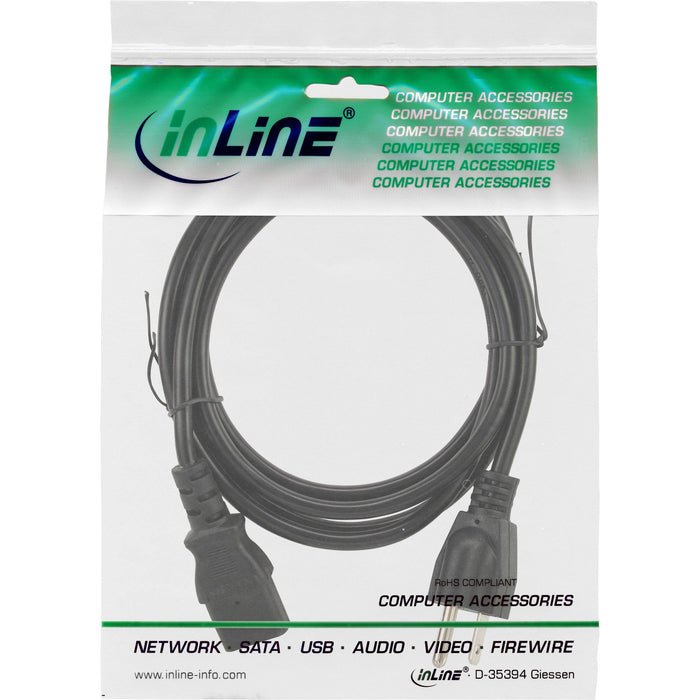 EAN 4043718265046 - InLine 16653V cable de transmisión Negro 3 m Enchufe tipo B C13 acoplador imagen 2
