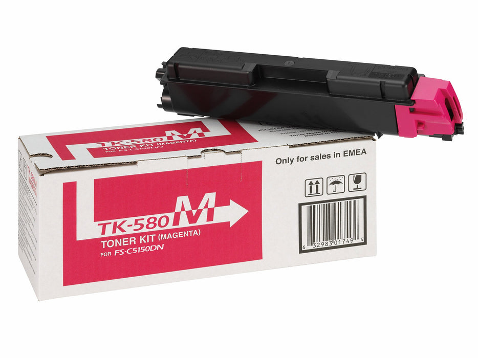 EAN 0632983017340 - KYOCERA TK-580M cartucho de tóner 1 pieza(s) Original Magenta imagen 4