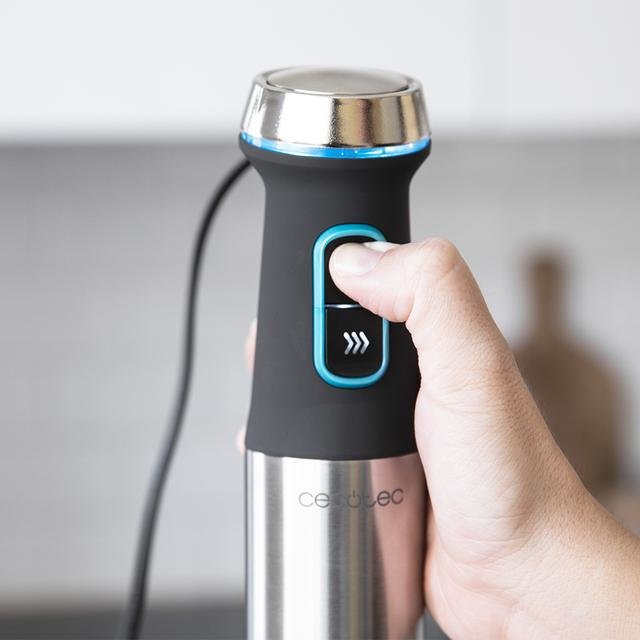 EAN 8435484042918 - Cecotec Power TitanBlack 1200 XL Cream 0,8 L Batidora de inmersión 1200 W Negro, Plata imagen 9