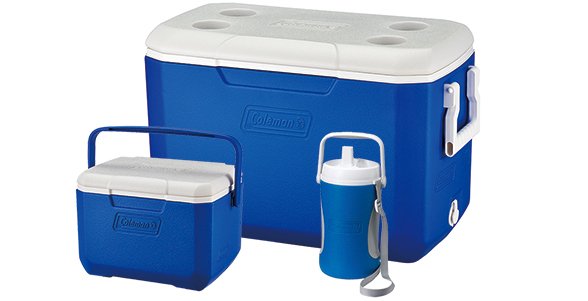 EAN 3138522114947 - Coleman Cooler Combo recipiente térmico 45,7 L Azul, Blanco imagen 1