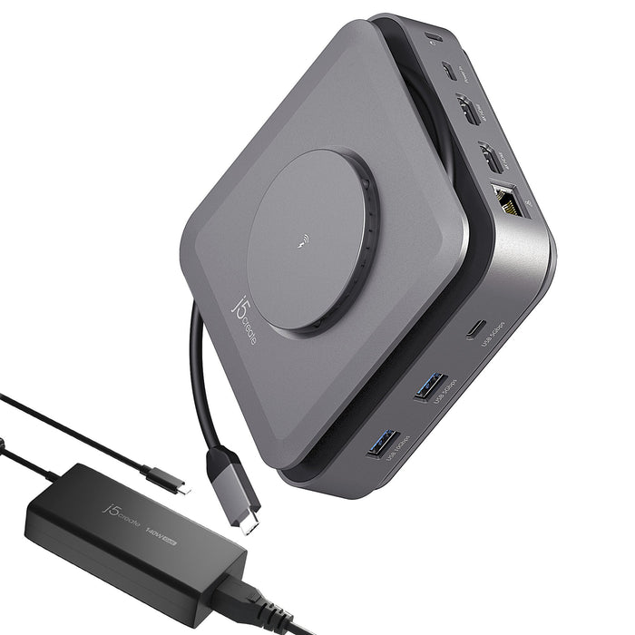 EAN 4712795088571 - j5create JCD3199P-FN base para portátil y replicador de puertos Alámbrico USB 3.2 Gen 2 (3.1 Gen 2) Type- imagen 1