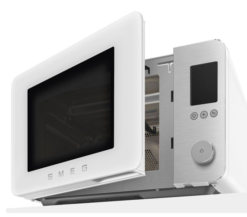 EAN 8017709356590 - Smeg MOC02WHMEU microondas Blanco Microondas combinado Encimera 27 L 1450 W imagen 9