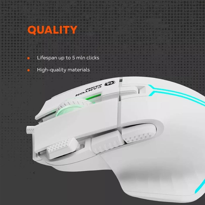 EAN 5291485015596 - Canyon Gaming Mouse Fortnax GM-636 ratón Juego mano derecha USB tipo A Óptico 20000 DPI imagen 10