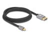 EAN 4043619810925 - DeLOCK Mini DisplayPort - DisplayPort Kabel 2 m Gris imagen 1