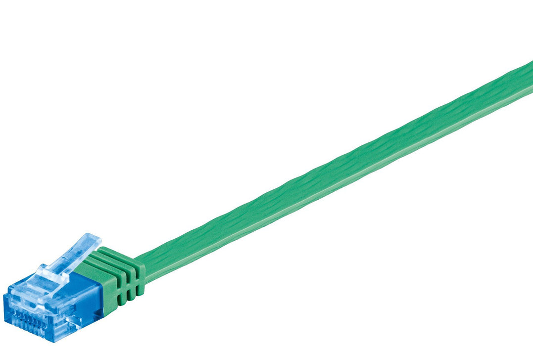 EAN 4040849963193 - Goobay CAT6a U/UTP 2m cable de red Verde U/UTP (UTP) imagen 1