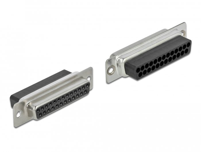 EAN 4043619668342 - DeLOCK 66834 cambiador de género para cable D-Sub 25pin 2x RJ-45 imagen 2