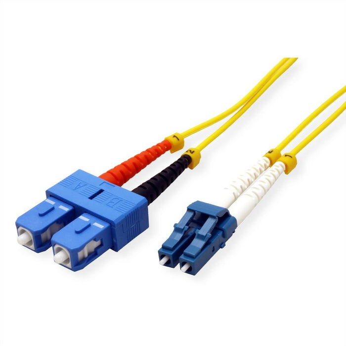 EAN 7630049616967 - ROLINE 21.15.8793 Cable de fibra óptica e InfiniBand 3 m 2x SC 2x LC Amarillo imagen 2
