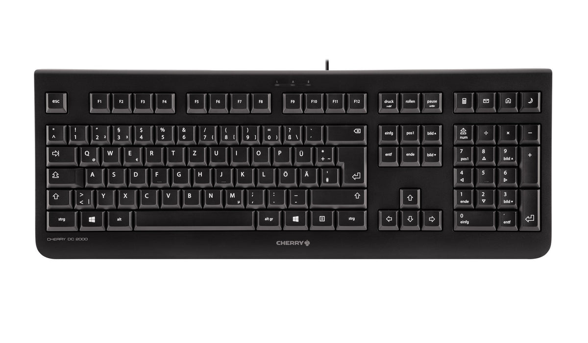 EAN 4025112083280 - CHERRY DC 2000 teclado Ratón incluido Universal USB Belga Negro imagen 3