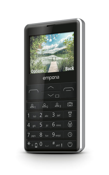 EAN 9005613167608 - Emporia emporiaPRIME-LTE 5,87 cm (2.31") 107 g Negro Teléfono para personas mayores imagen 11