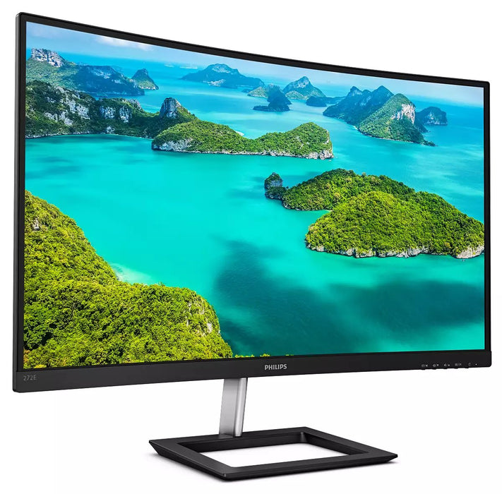 EAN 8712581758431 - Philips E Line 272E1CA/00 pantalla para PC 68,6 cm (27") 1920 x 1080 Pixeles Full HD LCD Negro imagen 3