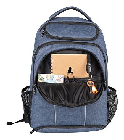 EAN 4003801873756 - Wedo 59 7633 mochila Mochila escolar Azul Poliéster imagen 5