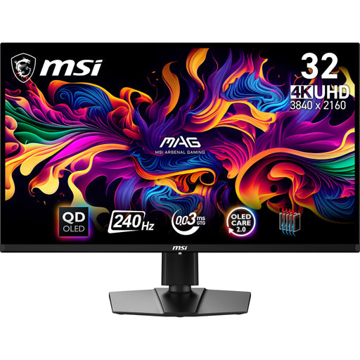 EAN 4711377150255 - MSI MAG 321UPX QD-OLED pantalla para PC 80 cm (31.5") 3840 x 2160 Pixeles 4K Ultra HD Negro imagen 1