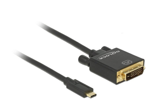EAN 4043619853229 - DeLOCK 3m, USB-C/DVI 24+1 Adaptador gráfico USB 3840 x 2160 Pixeles Negro imagen 1