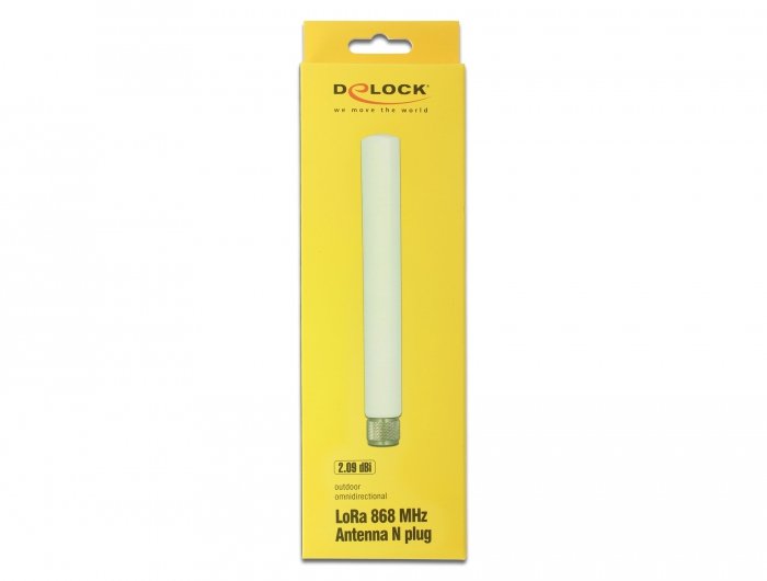 EAN 4043619896370 - DeLOCK 89637 antena para red Antena omnidireccional Clase N 2,09 dBi imagen 2
