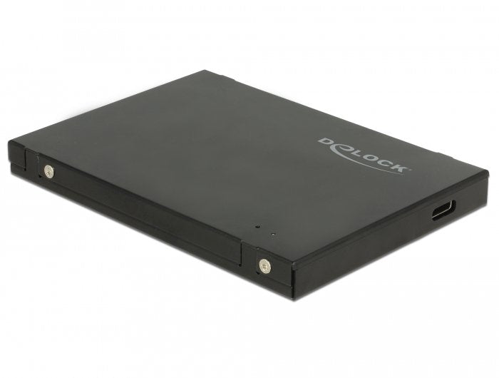 EAN 4043619426096 - DeLOCK 42609 caja para disco duro externo Caja externa para unidad de estado sólido (SSD) Negro M.2 imagen 1