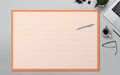 EAN 4004360817748 - Sigel HO270 protector de escritorio Papel Naranja, Blanco imagen 2