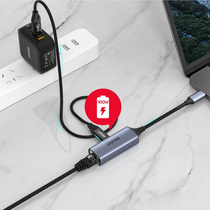 EAN 4894160047595 - UNITEK U1323A hub de interfaz USB 3.2 Gen 1 (3.1 Gen 1) Type-C 5000 Mbit/s Negro imagen 5