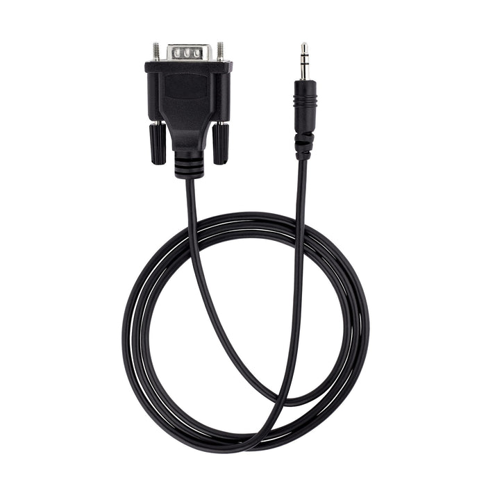 EAN 0065030893565 - StarTech.com 9M351M-RS232-CABLE cambiador de género para cable DB-9 3.5mm Negro imagen 5