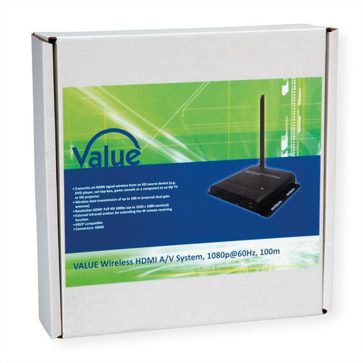 EAN 7630049615373 - VALUE 14993413 Transmisor y receptor de señales AV Negro imagen 2