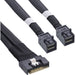 EAN 4043718331772 - InLine 27648A cable Serial Attached SCSI (SAS) 0,5 m 24 Gbit/s Negro imagen 1