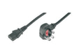 EAN 4016032311966 - Digitus AK-440107-018-S cable de transmisión Negro 1,8 m BS 1363 IEC C13 imagen 1