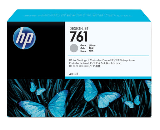 EAN 0885631448298 - HP 761 400-ml Gray DesignJet Ink Cartridge cartucho de tinta 1 pieza(s) Original Rendimiento estándar imagen 1