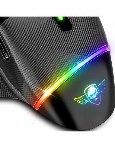 EAN 3700104455047 - Spirit of Gamer XPERT-M800 ratón Juego Mano derecha RF Wireless + USB Type-C Óptico 10000 DPI imagen 5