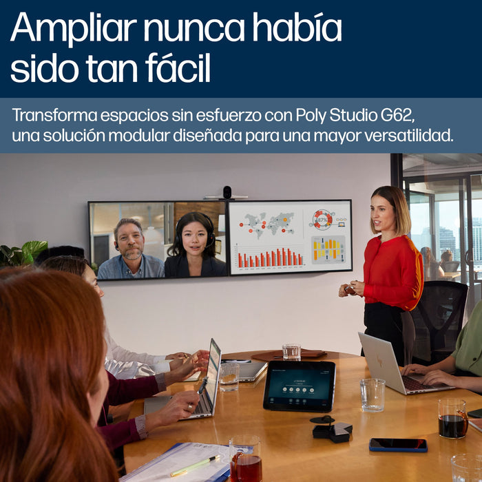 EAN 0197961146721 - HP Poly Studio G62 Video Conferencing System sistema de video conferencia 10 personas(s) Ethernet Sistema imagen 9