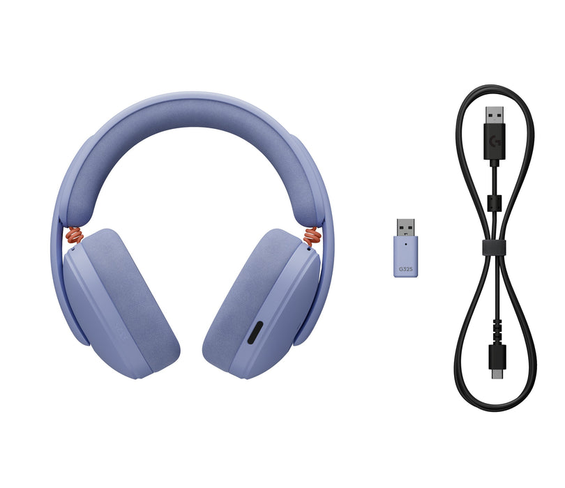 EAN 5099206129863 - Logitech G G325 LIGHTSPEED Auriculares Inalámbrico Diadema Juego Bluetooth Lila imagen 5