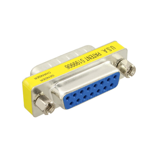 EAN 4043718000197 - InLine 47719 cambiador de género para cable VGA (D-sub) female 15 pin Sub-D Plata imagen 1