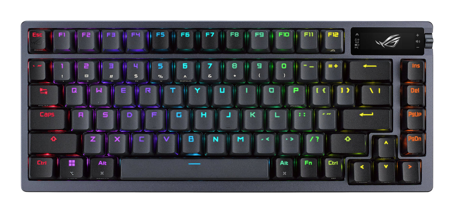 EAN 4711081875987 - ASUS ROG Azoth teclado Juego USB + RF Wireless + Bluetooth Negro imagen 1