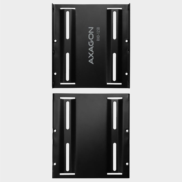 EAN 8595247905482 - Axagon RHD-125B Halterahmen für 1x 2.5\" im 3.5\" Slot - schwarz Negro Metal imagen 4
