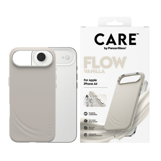 EAN 5715685030833 - PanzerGlass CARE™ by ® Flow Case Vanilla w. MagSafe iPhone Air funda para teléfono móvil 16,5 cm (6.5") B imagen 2