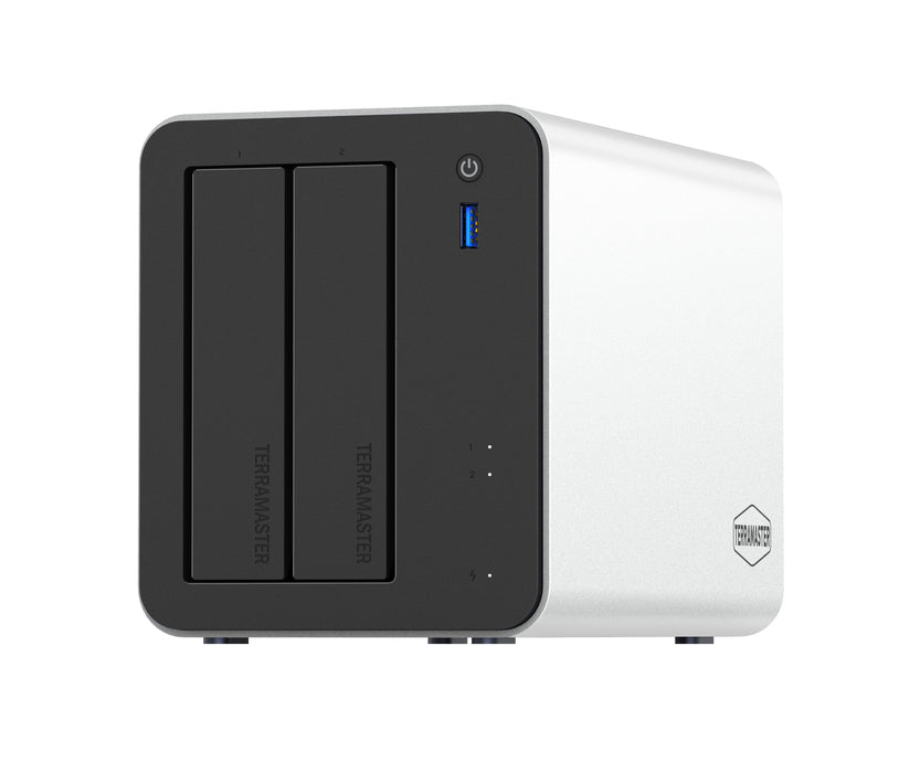 EAN 6939236147477 - TerraMaster F2-425 PLUS servidor de almacenamiento NAS Escritorio Intel® N N150 8 GB DDR5 0 TB HDD+SSD Bl imagen 2