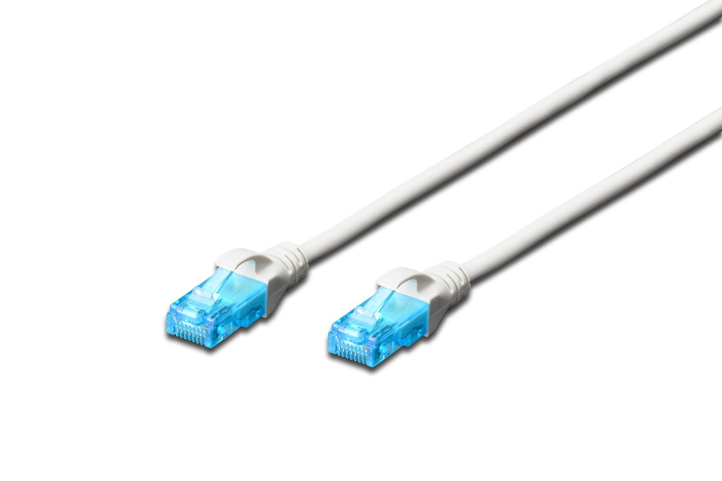 EAN 4016032378365 - Digitus DK-1512-005/WH cable de red Blanco 0,5 m Cat5e U/UTP (UTP) imagen 1