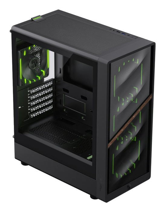 EAN 6931858757034 - GameMax AERIS 330 MB Mini Tower Negro imagen 4