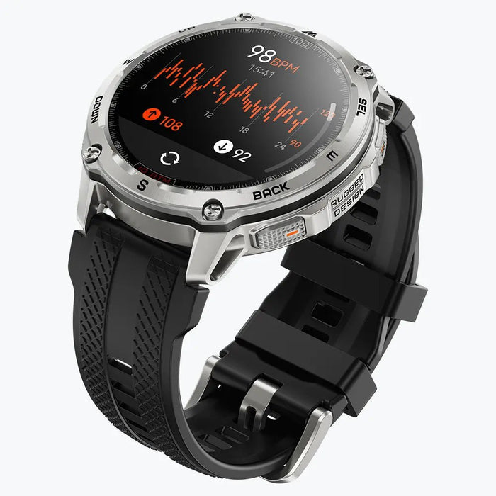 EAN 6978602500058 - KOSPET Tank T4 3,63 cm (1.43") AMOLED 48 mm Digital 466 x 466 Pixeles Pantalla táctil Plata GPS (satélite imagen 5