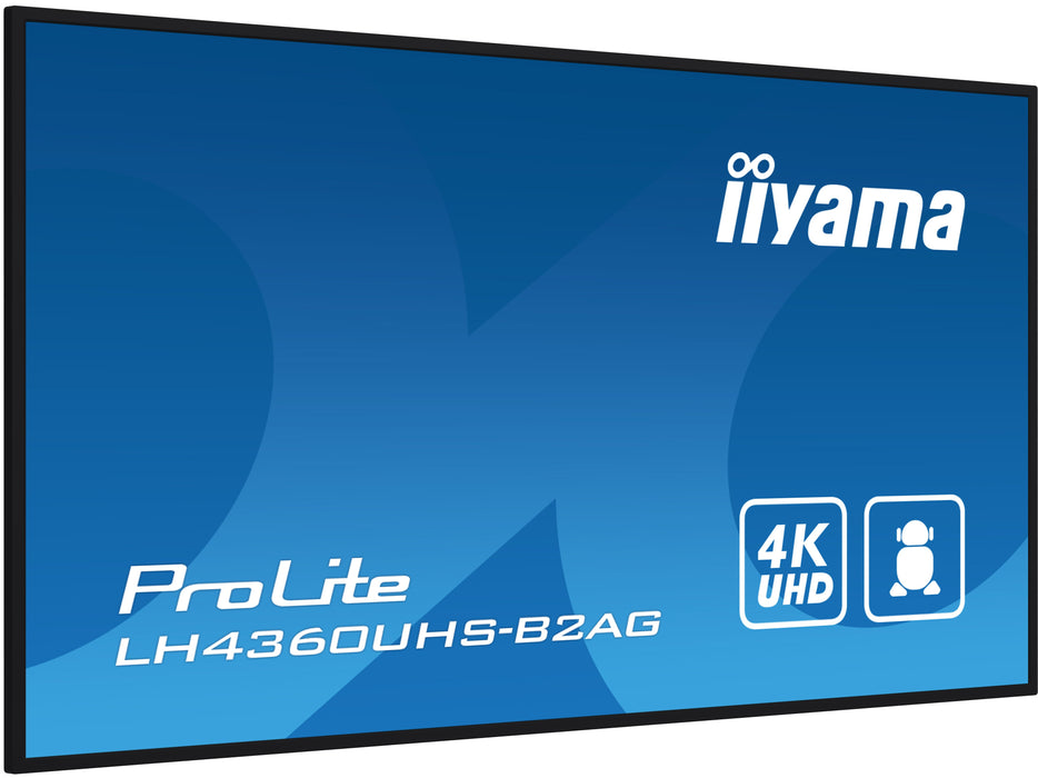 EAN 4948570124442 - iiyama LH4360UHS-B2AG pantalla de señalización Pizarra de caballete digital 108 cm (42.5") LED Wifi 500 c imagen 6