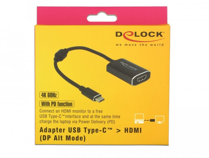 EAN 4043619629886 - DeLOCK 62988 Adaptador gráfico USB 4096 x 2160 Pixeles Gris imagen 3