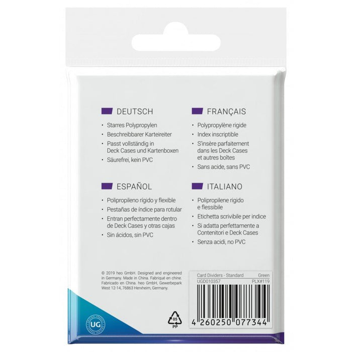 EAN 4260250077344 - ULTIMATE GUARD Card Dividers imagen 2