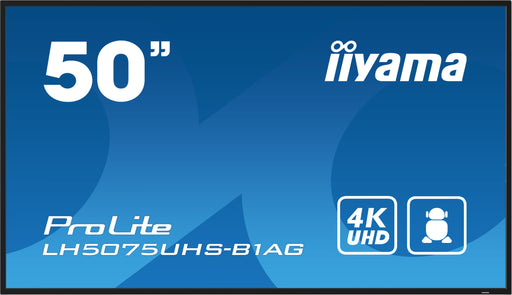 EAN 4948570123452 - iiyama LH5075UHS-B1AG pantalla de señalización Pantalla plana para señalización digital 125,7 cm (49.5")  imagen 2