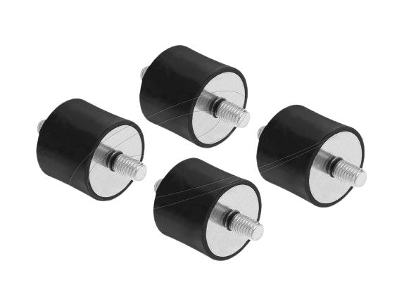 EAN 4043619608157 - DeLOCK 60815 kit de montaje Negro, Acero Acero, Caucho imagen 1